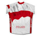 Poland Flag Cycling Jersey for Men and Women