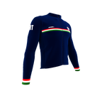 ScudoPro Pro Thermal Long Sleeve Cycling Jersey Country CODE Portugal Blue | Men and Women