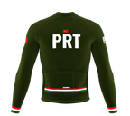 ScudoPro Pro Thermal Long Sleeve Cycling Jersey Country CODE Portugal Green | Men and Women