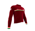 ScudoPro Pro Thermal Long Sleeve Cycling Jersey Country CODE Portugal Vine | Men and Women