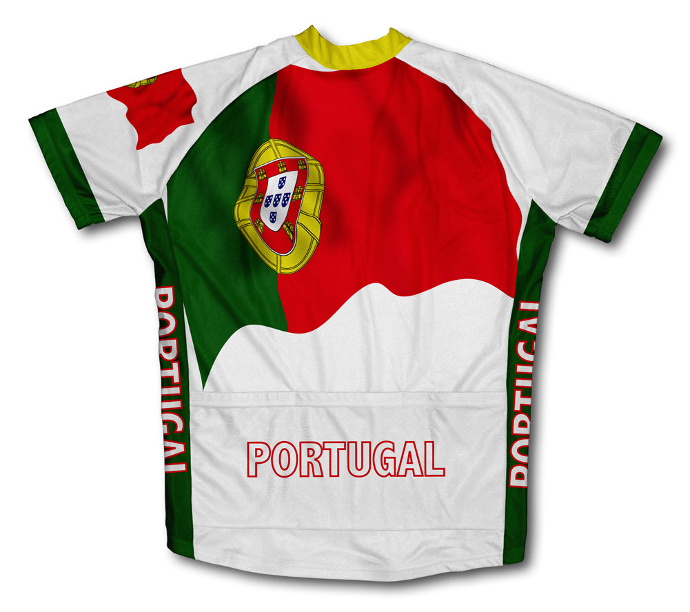 Portugal Flag Cycling Jersey for Men and Women