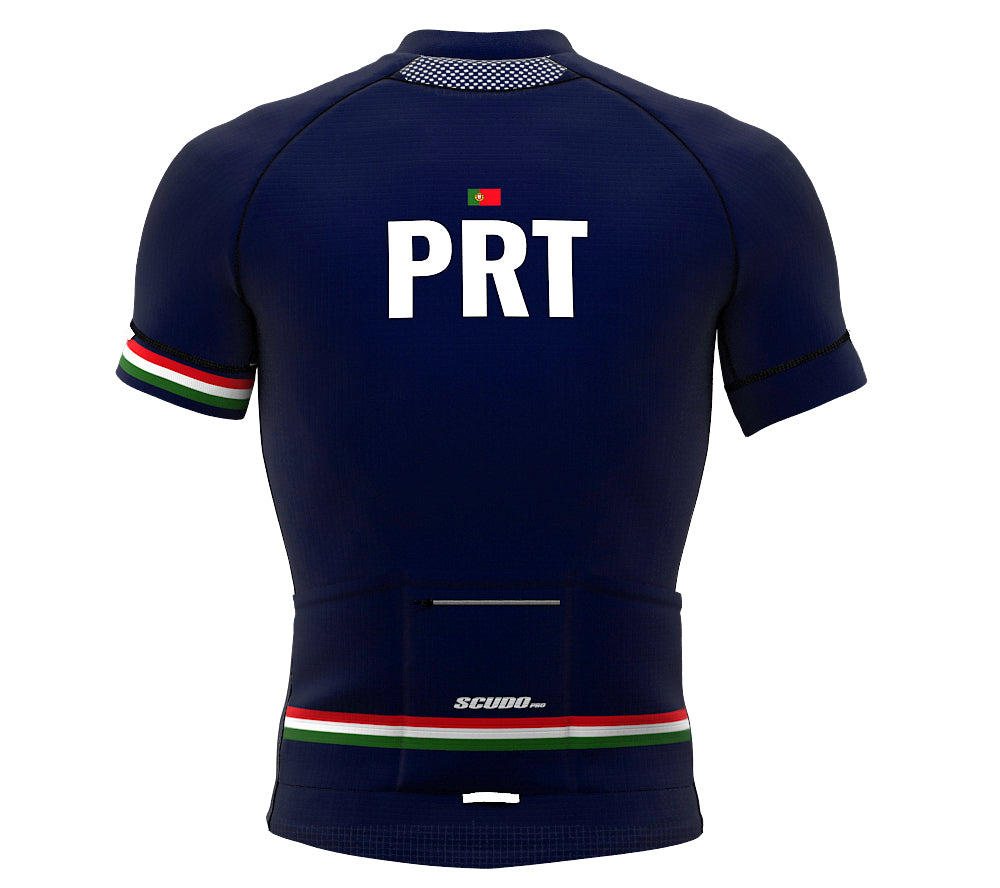 Portugal Blue CODE Short Sleeve Cycling PRO Jersey for Men and Women