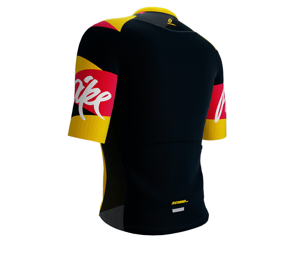 Scudopro Pro-Elite Short Sleeve Cycling Pro Fit Jersey Power Bike Festival for Women