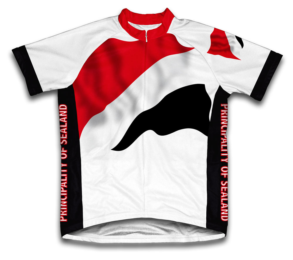 Principality Of Sealand Flag Cycling Jersey for Men and Women