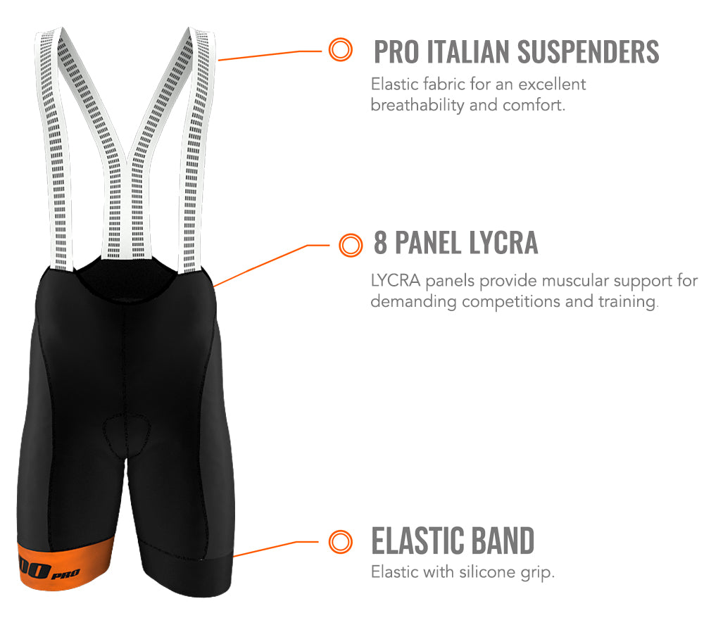 Barbados CODE Cycling Pro Bib Shorts Bike for Men