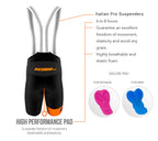 Croatia CODE Cycling Pro Bib Shorts Bike for Men