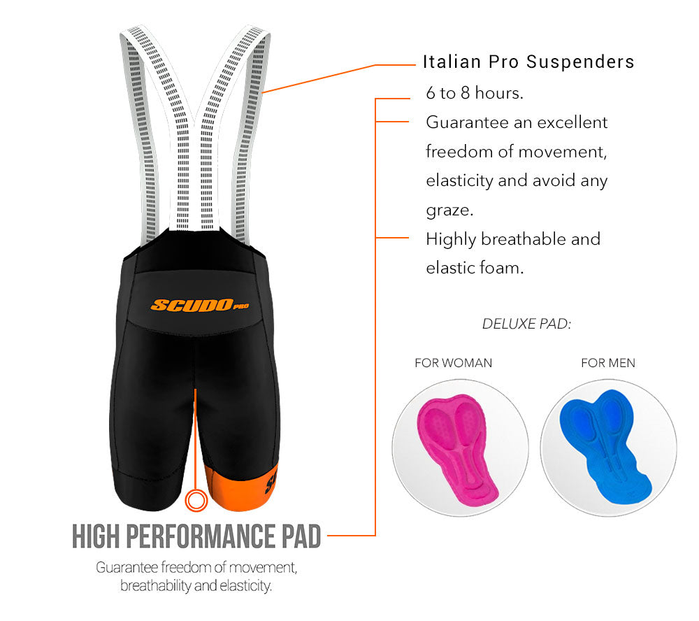 Belize CODE Cycling Pro Bib Shorts Bike for Men