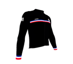 ScudoPro Pro Thermal Long Sleeve Cycling Jersey Country CODE Puerto Rico Black | Men and Women