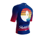 ScudoPro Pro-Elite Short Sleeve Cycling Jersey Puerto Rico USA State Icon landmark symbol identity  | Men and Women