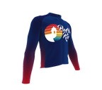 ScudoPro Pro Thermal Long Sleeve Cycling Jersey Puerto Rico USA state Icon landmark identity  | Men and Women