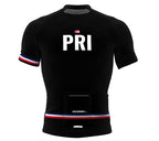 Puerto Rico Black CODE Short Sleeve Cycling PRO Jersey for Men and Women