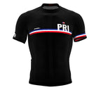 Puerto Rico Black CODE Short Sleeve Cycling PRO Jersey for Men and WomenPuerto Rico Black CODE Short Sleeve Cycling PRO Jersey for Men and Women