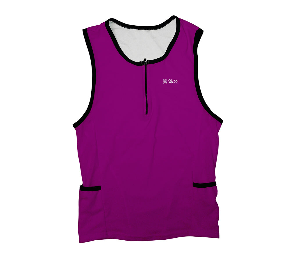 Purple Triathlon Top