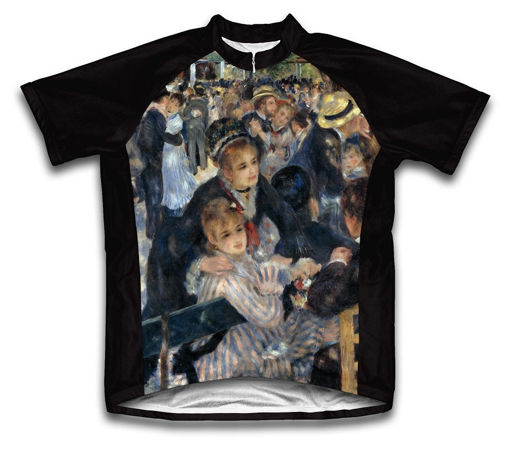 Renoir - Bal du Moulin de la Galette Short Sleeve Cycling Jersey for Men and Women