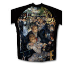 Renoir - Bal du Moulin de la Galette Short Sleeve Cycling Jersey for Men and Women