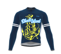 ScudoPro Pro Thermal Long Sleeve Cycling Jersey Rhode Island USA state Icon landmark identity  | Men and Women