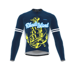 ScudoPro Pro Thermal Long Sleeve Cycling Jersey Rhode Island USA state Icon landmark identity  | Men and Women