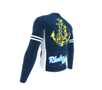 ScudoPro Pro Thermal Long Sleeve Cycling Jersey Rhode Island USA state Icon landmark identity  | Men and Women