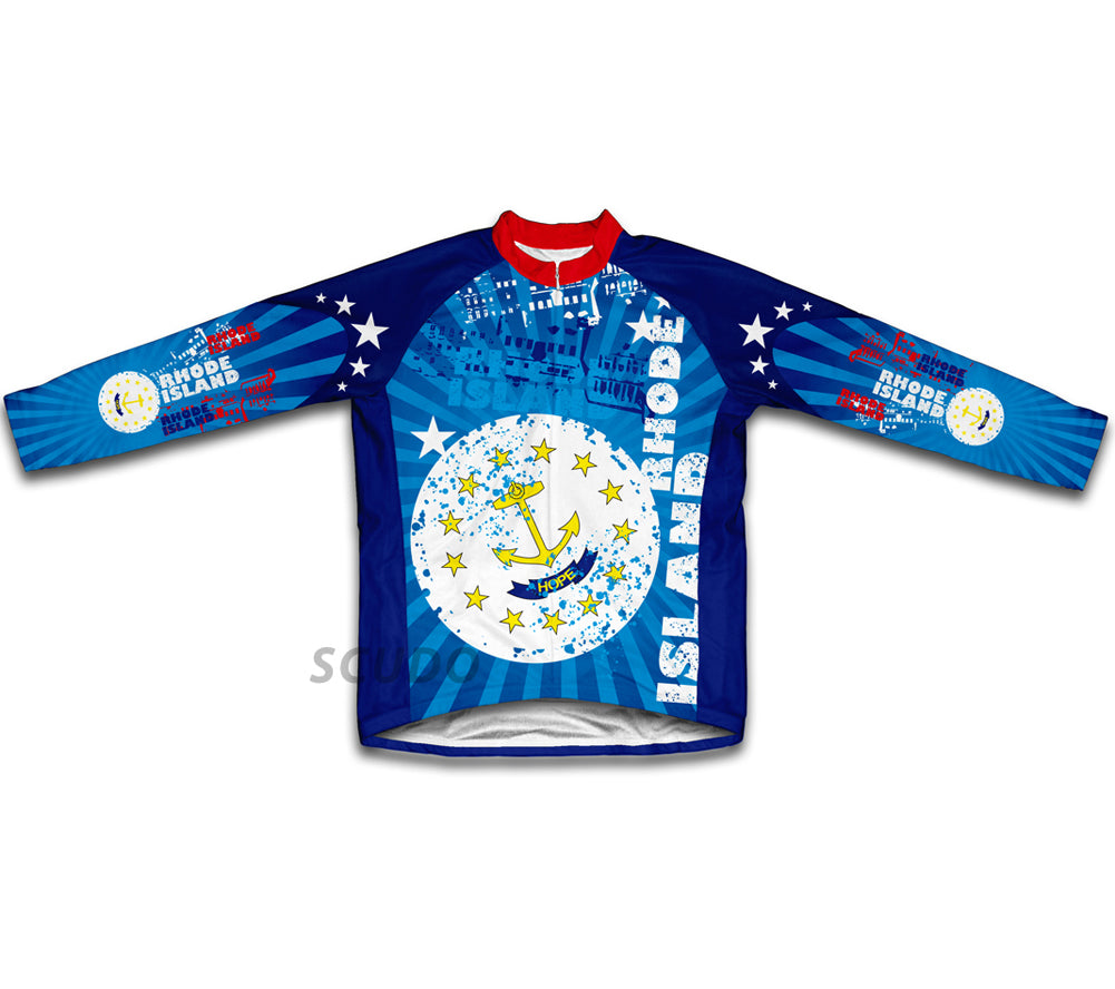 Rhode Island Winter Thermal Cycling Jersey