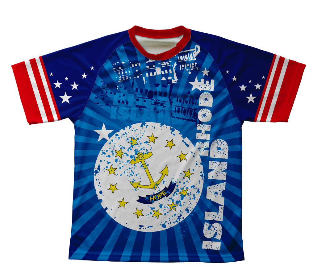 Rhode Island Technical T-Shirt for Men and Women
