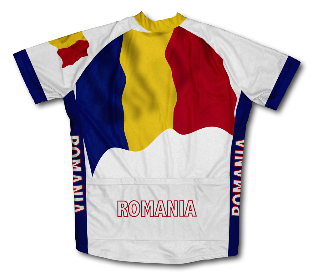 Romania Flag Cycling Jersey for Men and Women