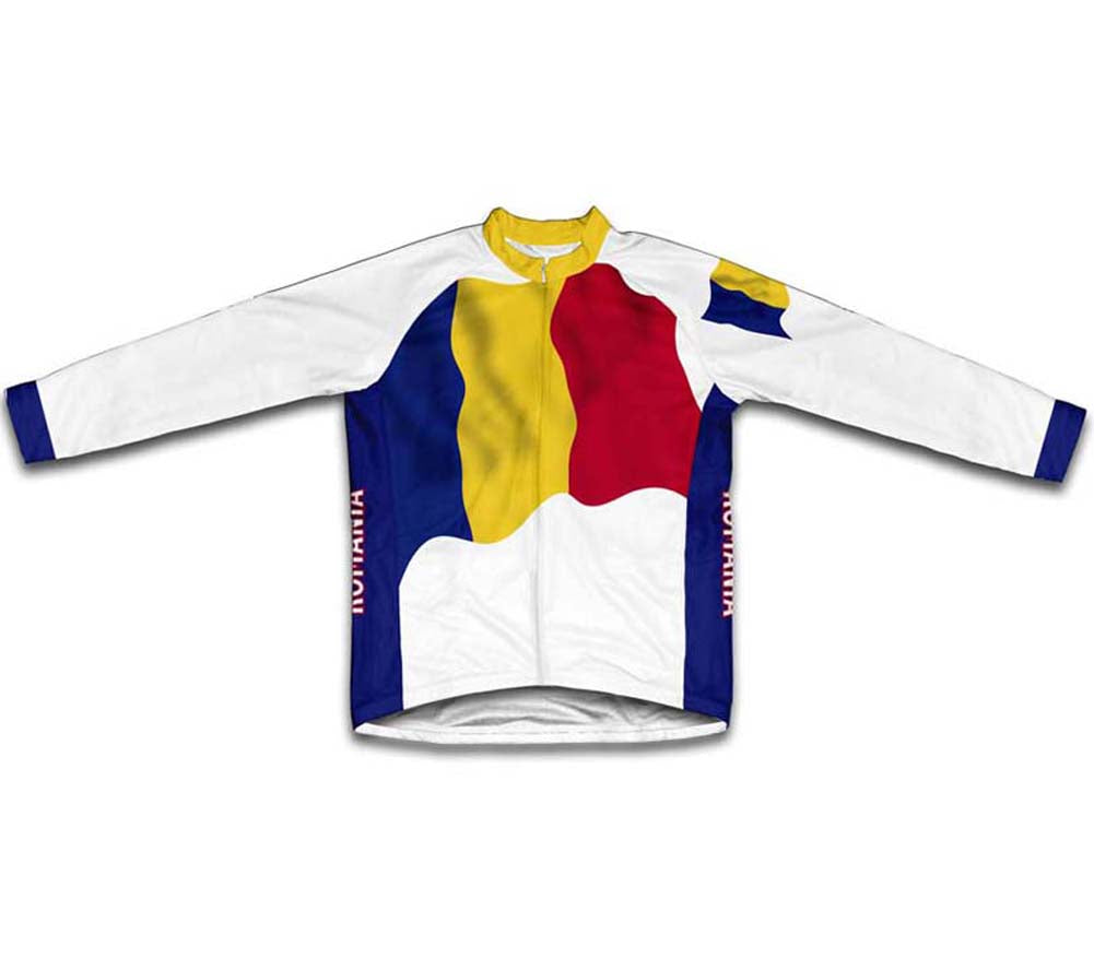 Romania Flag Cycling Jersey for Men and Women
