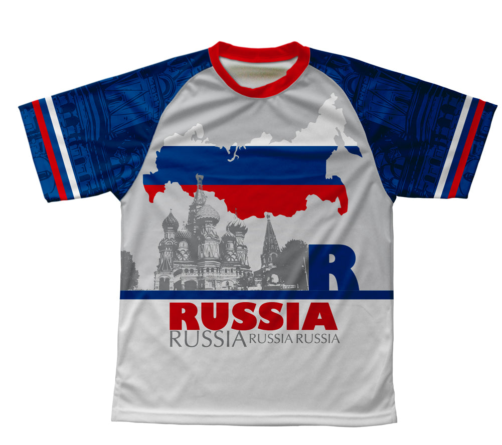 Russia Technical T-Shirt for Men and Women