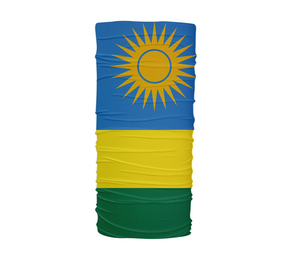 Rwanda Flag Multifunctional UV Protection Headband