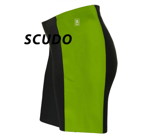 Green Neon Triathlon Shorts