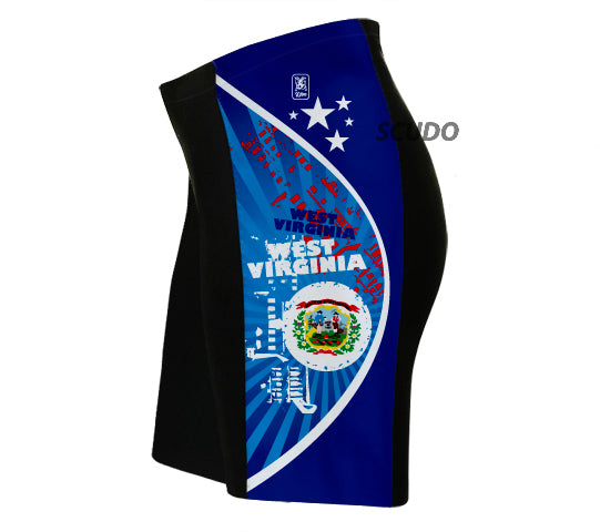 West Virginia Triathlon Shorts