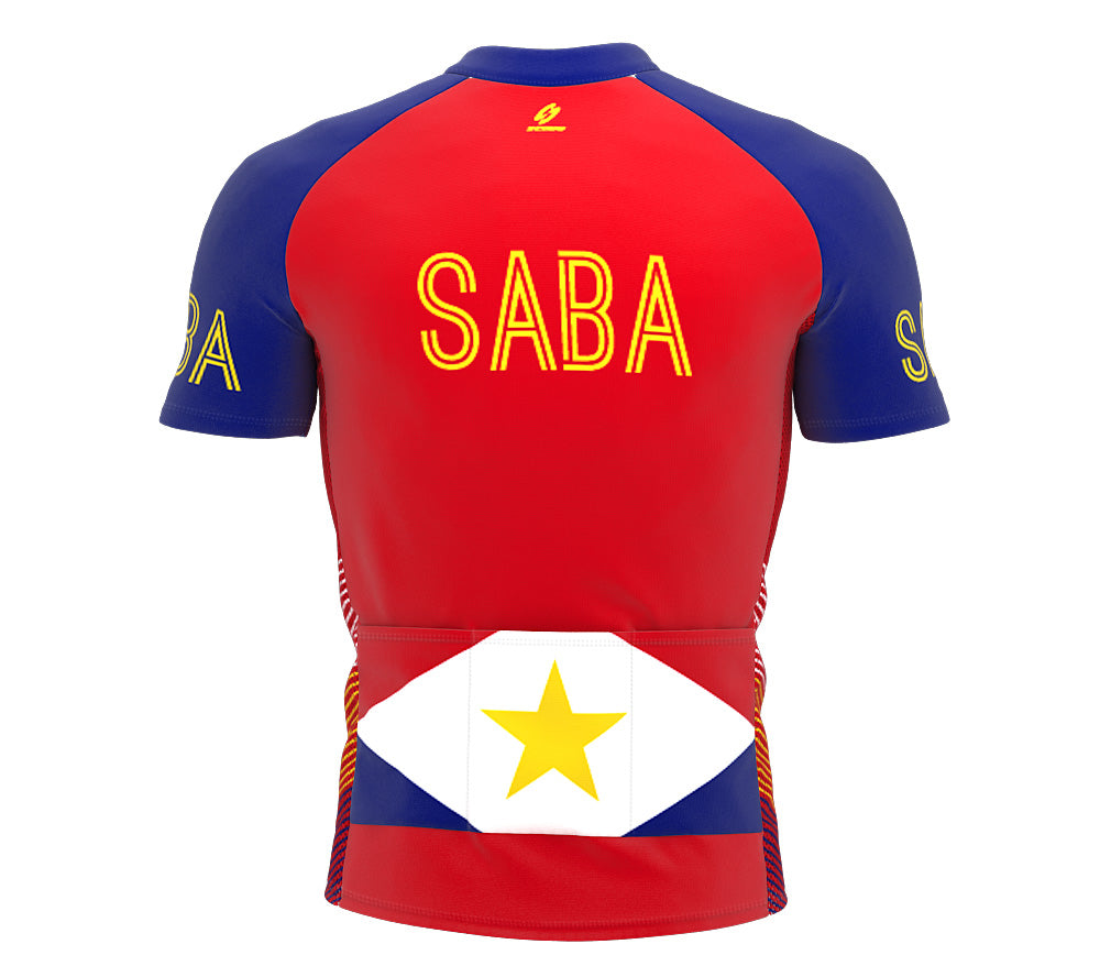 SabaSaba  Full Zipper Bike Short Sleeve Cycling Jersey