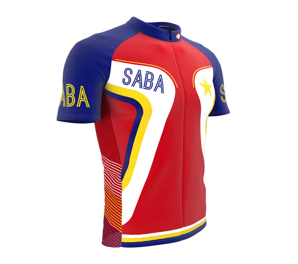 SabaSaba  Full Zipper Bike Short Sleeve Cycling Jersey