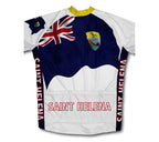Saint Helena Flag Cycling Jersey for Men and Women