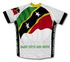 Saint Kitts And Nevis Flag Cycling Jersey for Men and Women