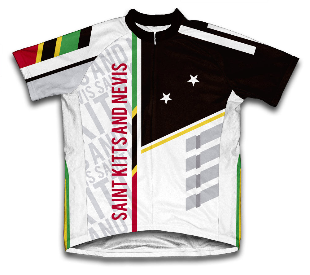 Saint Kitts And Nevis ScudoPro Cycling Jersey for Men and Women