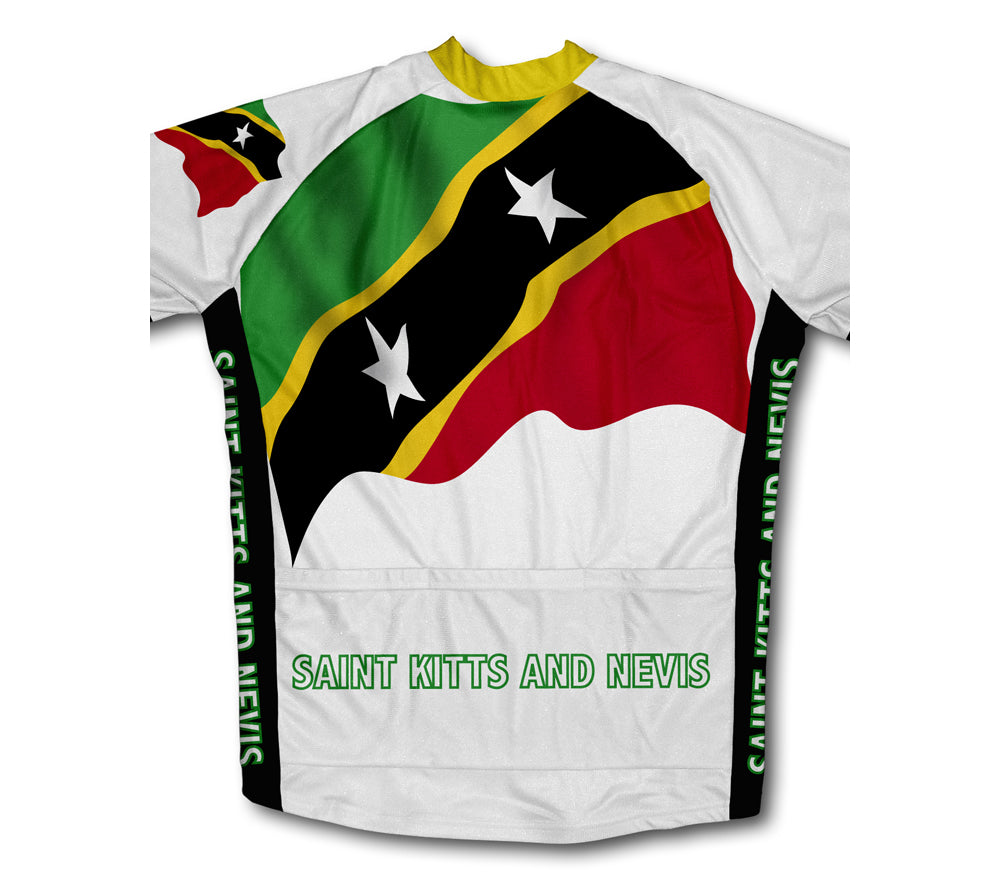Saint Kitts And Nevis Flag Cycling Jersey for Men and Women