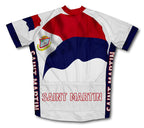 Saint Martin Flag Cycling Jersey for Men and Women