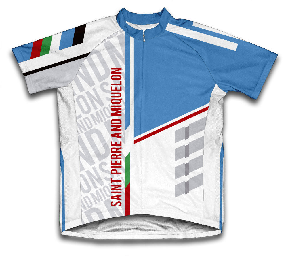 Saint Pierre And Miquelon ScudoPro Cycling Jersey for Men and Women
