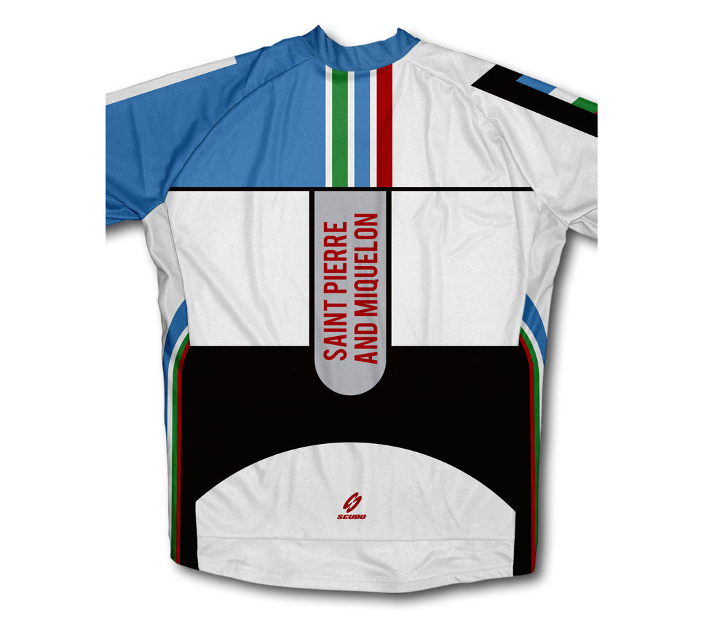 Saint Pierre And Miquelon ScudoPro Cycling Jersey for Men and Women
