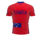 Samoa  Full Zipper Bike Short Sleeve Cycling Jersey