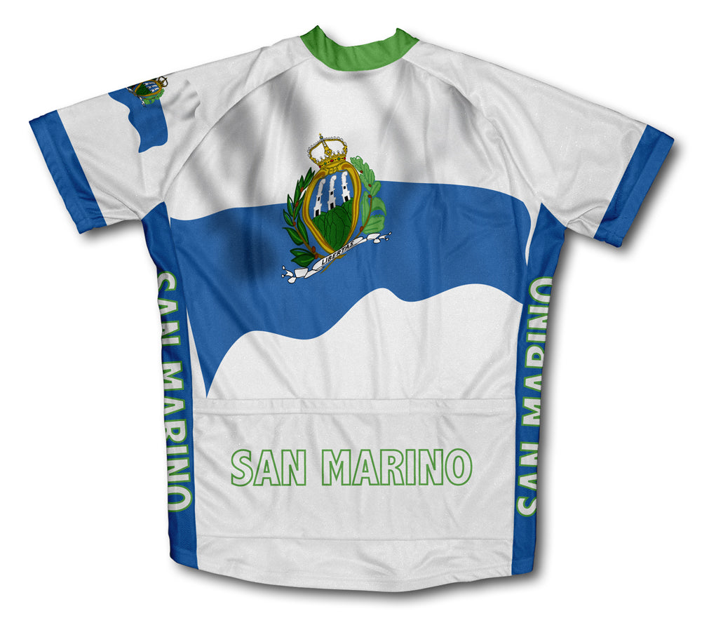 San Marino Flag Cycling Jersey for Men and Women