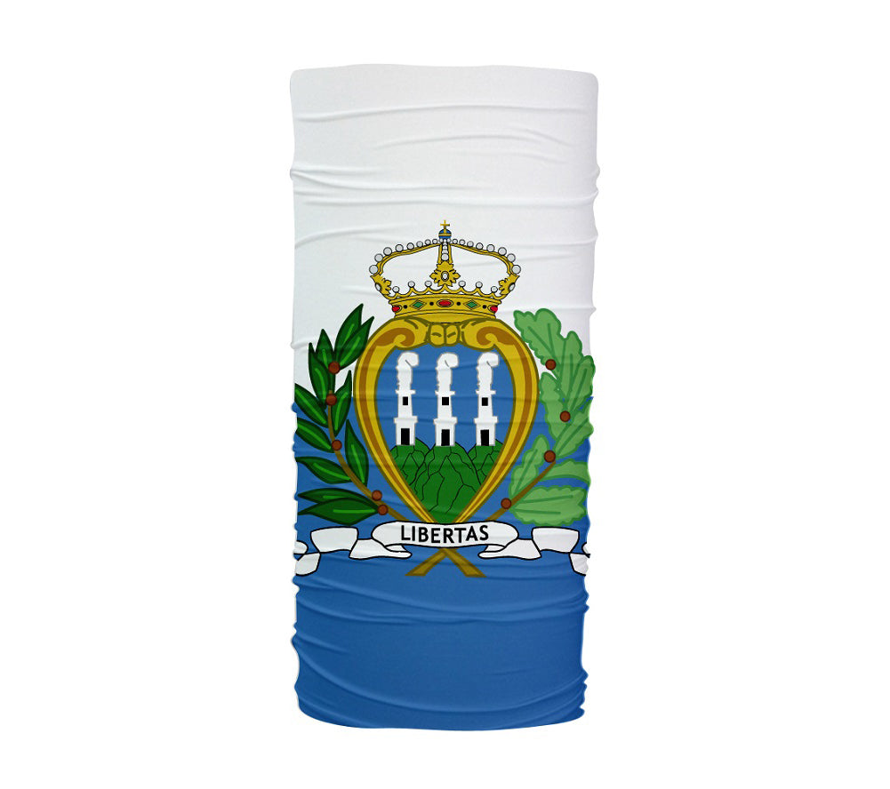 San Marino Flag Multifunctional UV Protection Headband