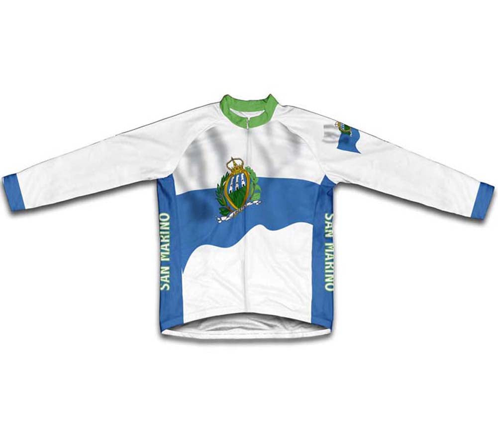 San Marino Flag Cycling Jersey for Men and Women