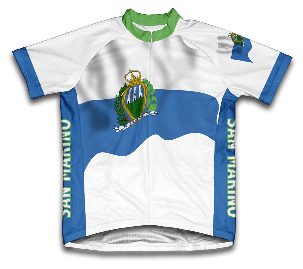 San Marino Flag Cycling Jersey for Men and Women