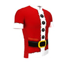 Santa Suit Short Sleeve Cycling Jersey for Men and Women