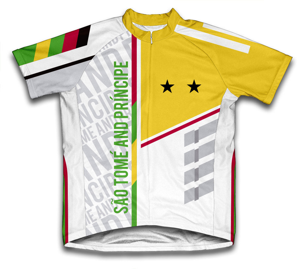 Sao Tome And Principe ScudoPro Cycling Jersey for Men and Women