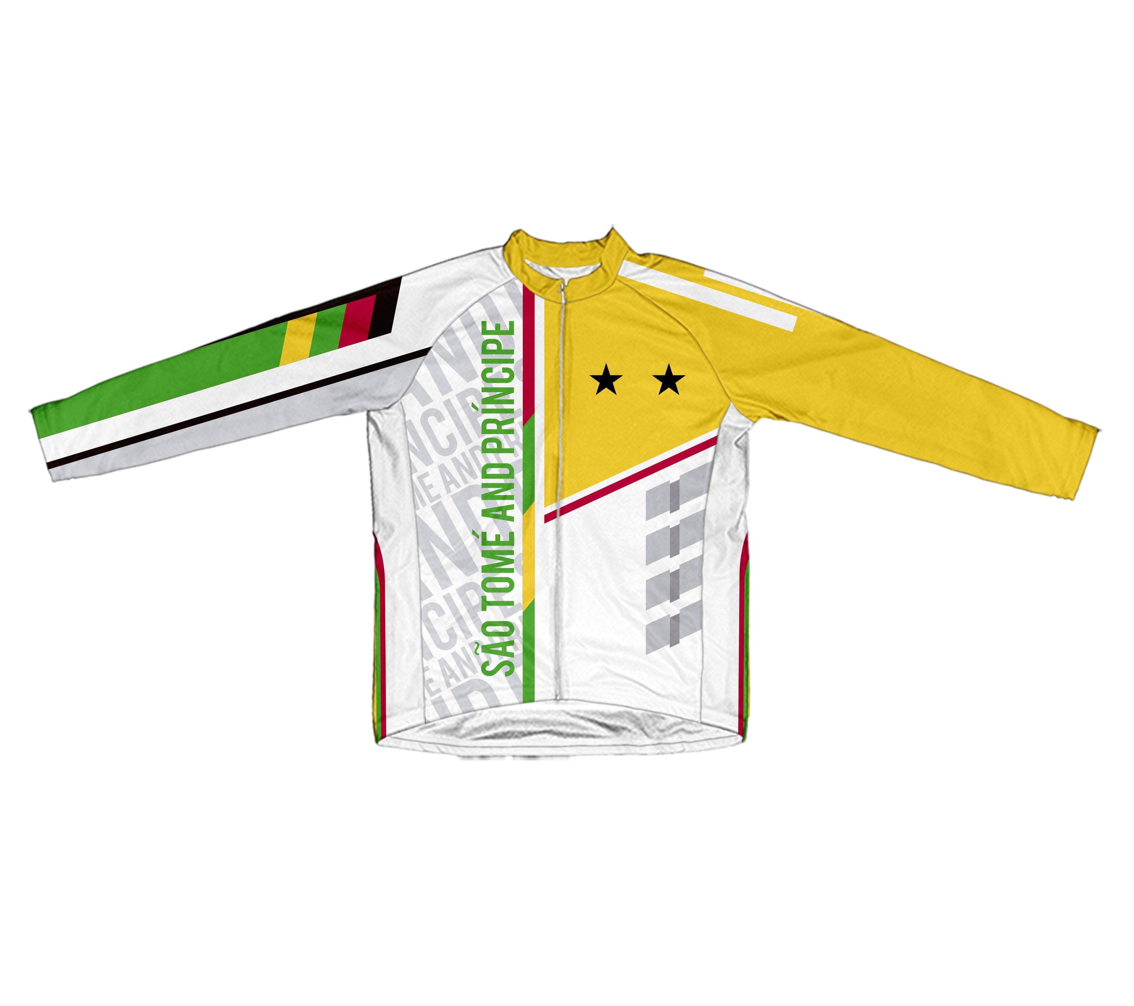 Sao Tome And Principe ScudoPro Cycling Jersey for Men and Women