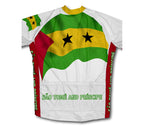 Sao Tome And Principe Flag Cycling Jersey for Men and Women