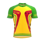 Sao Tome And Principe  Full Zipper Bike Short Sleeve Cycling Jersey