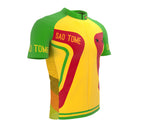 Sao Tome And Principe  Full Zipper Bike Short Sleeve Cycling Jersey